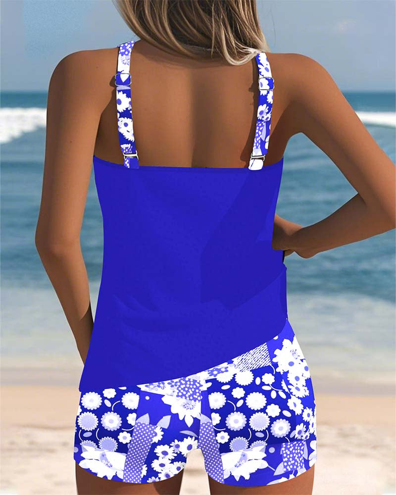 Badetøj Tanktop Med Print Boxer