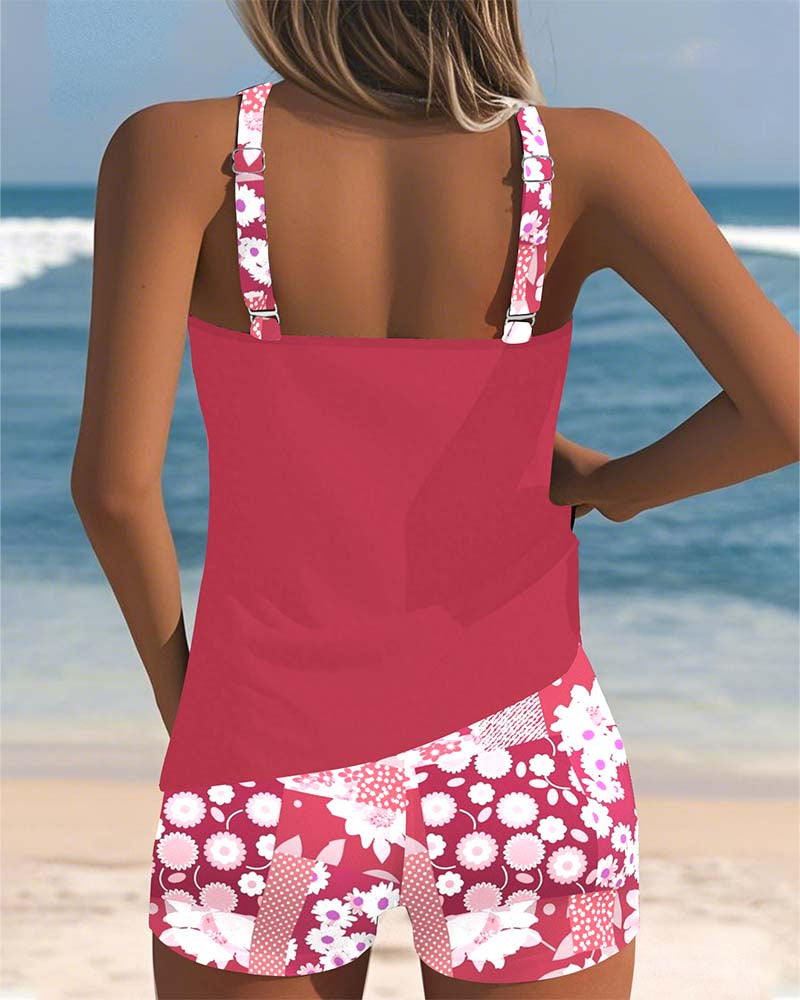 Badetøj Tanktop Med Print Boxer
