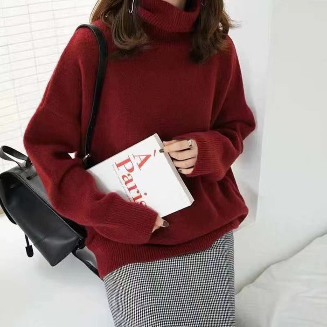 ELLEN | EKSKLUSIV RULLEKRAVE-SWEATER