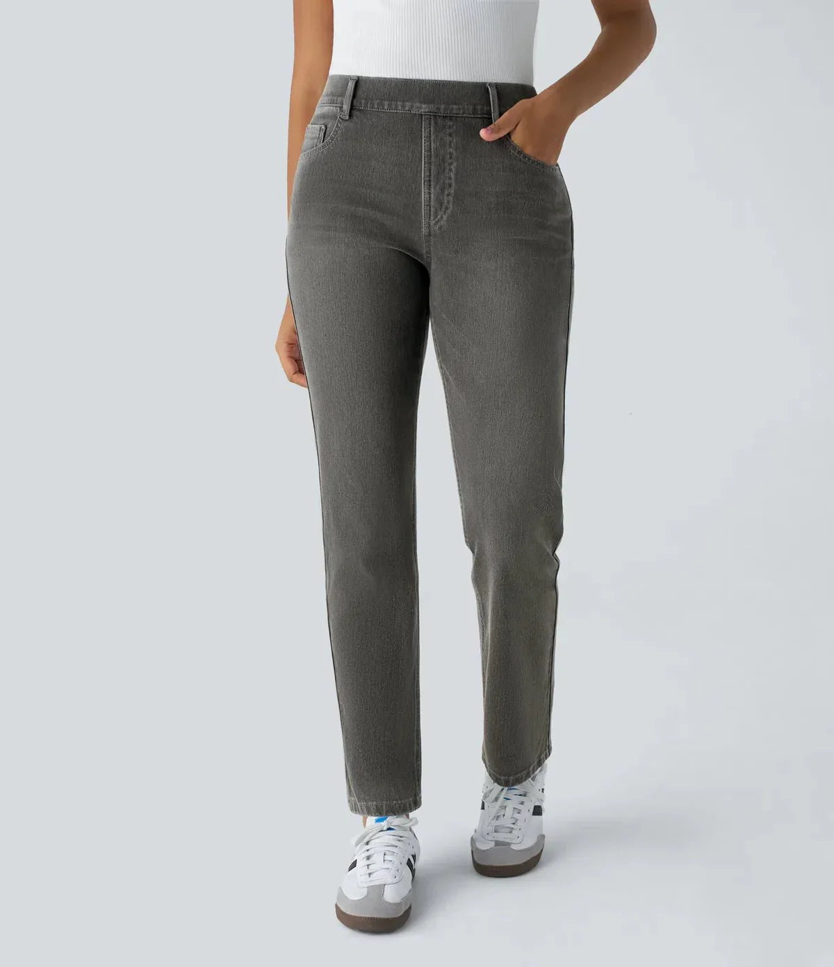ComfortFit™ - Elastisk & Komfortabel Bukser Med Høj Talje