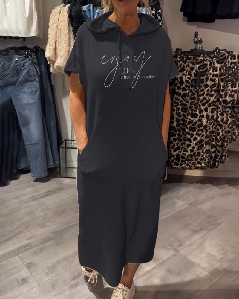 Saskia™ | Casual Hoodie Kjole