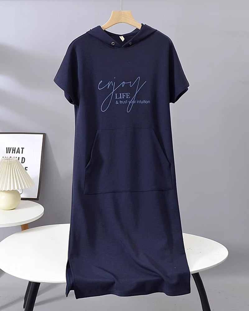 Saskia™ | Casual Hoodie Kjole