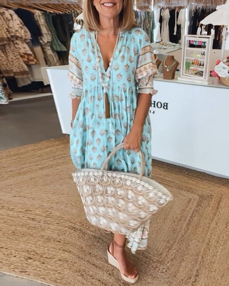 HILEY - CASUAL KJOLE MED PRINT