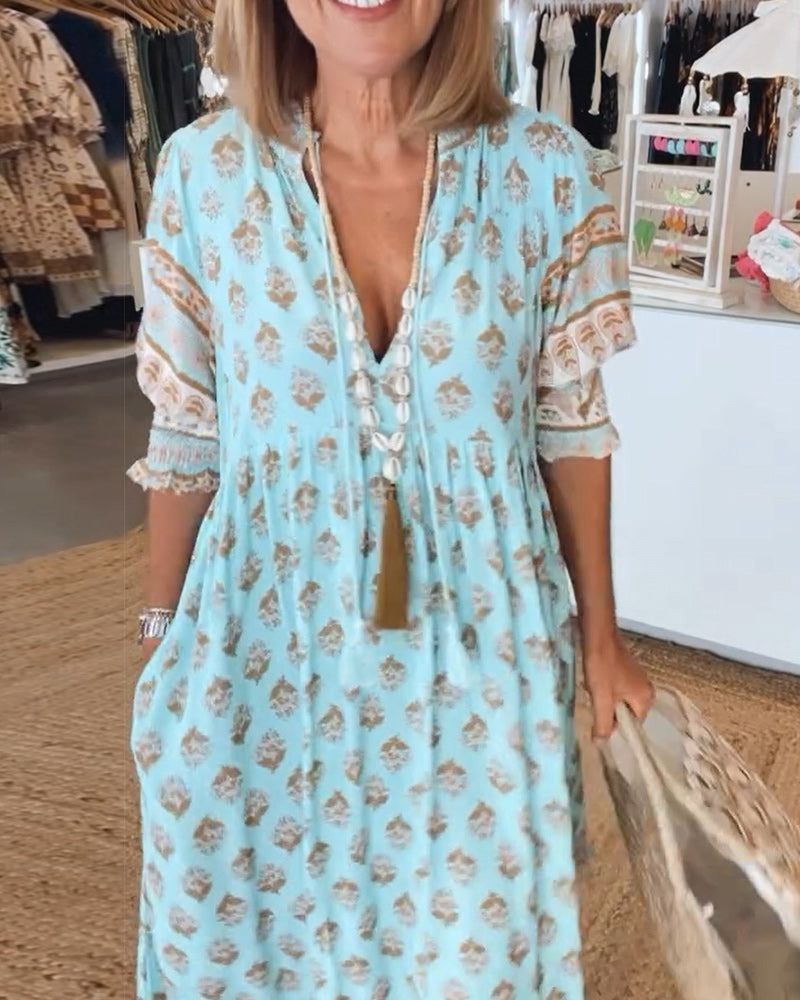 HILEY - CASUAL KJOLE MED PRINT