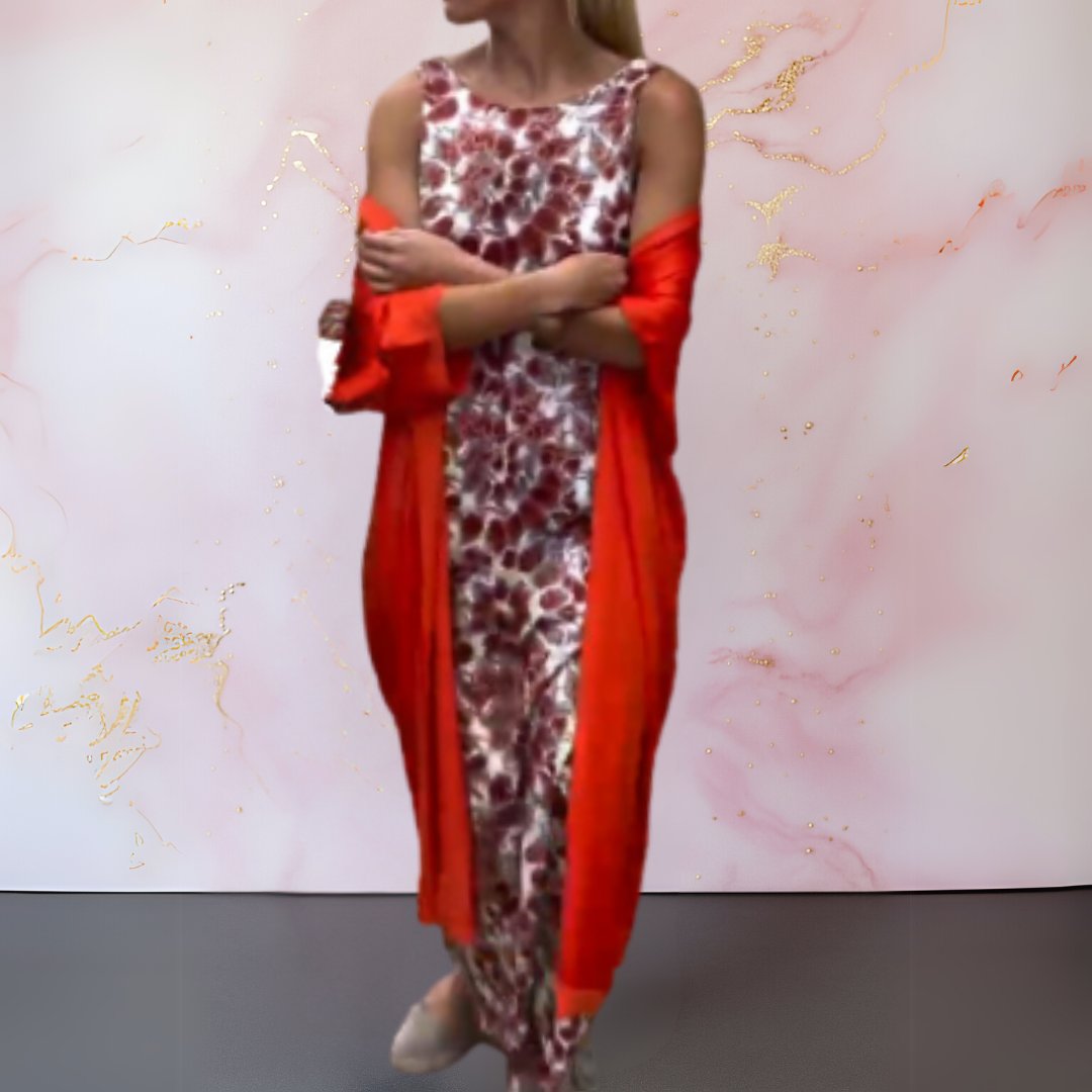 Melanie™ | Elegant kjole med cardigan